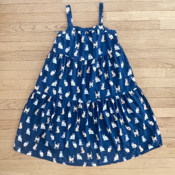 PAUL & JOE PARIS 🇫🇷 EUC Tiered Paris Cat Print Sundress